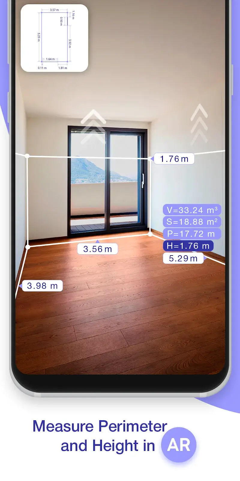 AR Plan 3D Tape Measure ekran görüntüsü 1