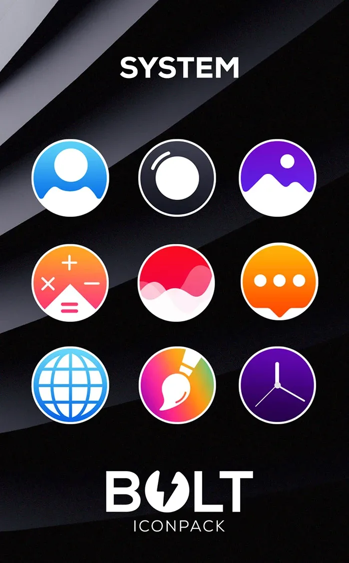 Pratinjau BOLT Icon Pack 1