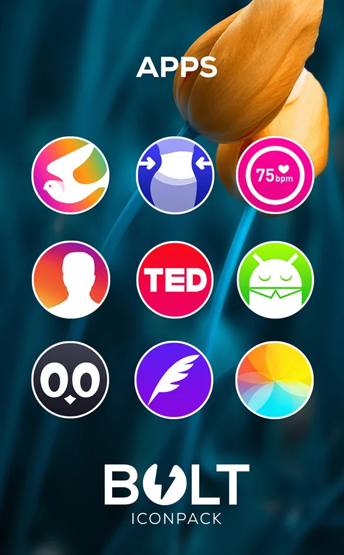 Pratinjau BOLT Icon Pack 4