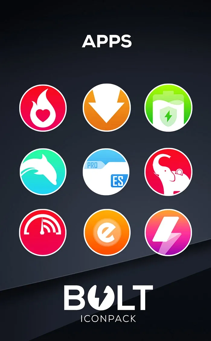 Pratinjau BOLT Icon Pack 3