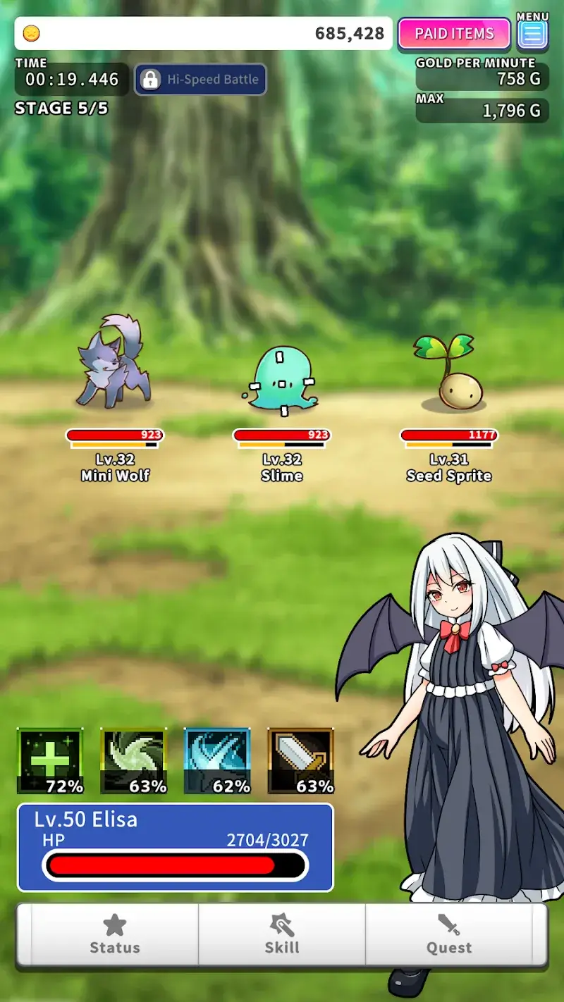 Tap Attack Monster Buster screenshot 1