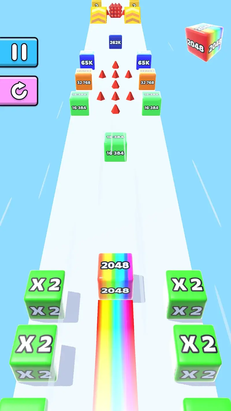 Jelly Run 2048 screenshot 6