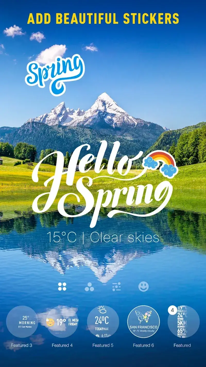InstaWeather: Weathershot Screenshot 2