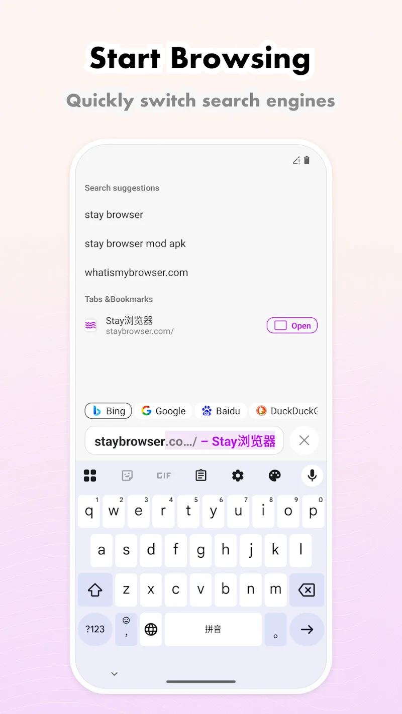 Screenshot 3 di Stay Browser