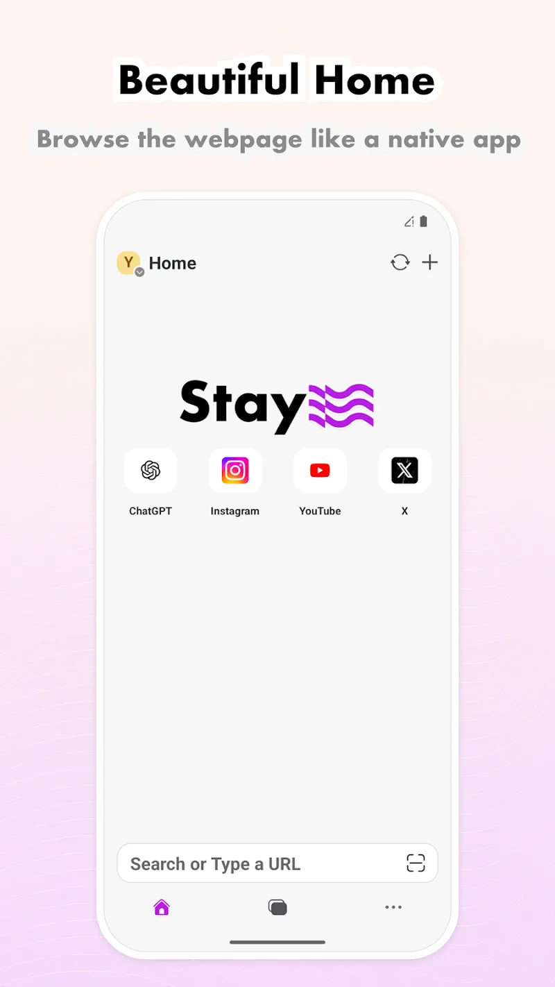 Screenshot 1 di Stay Browser