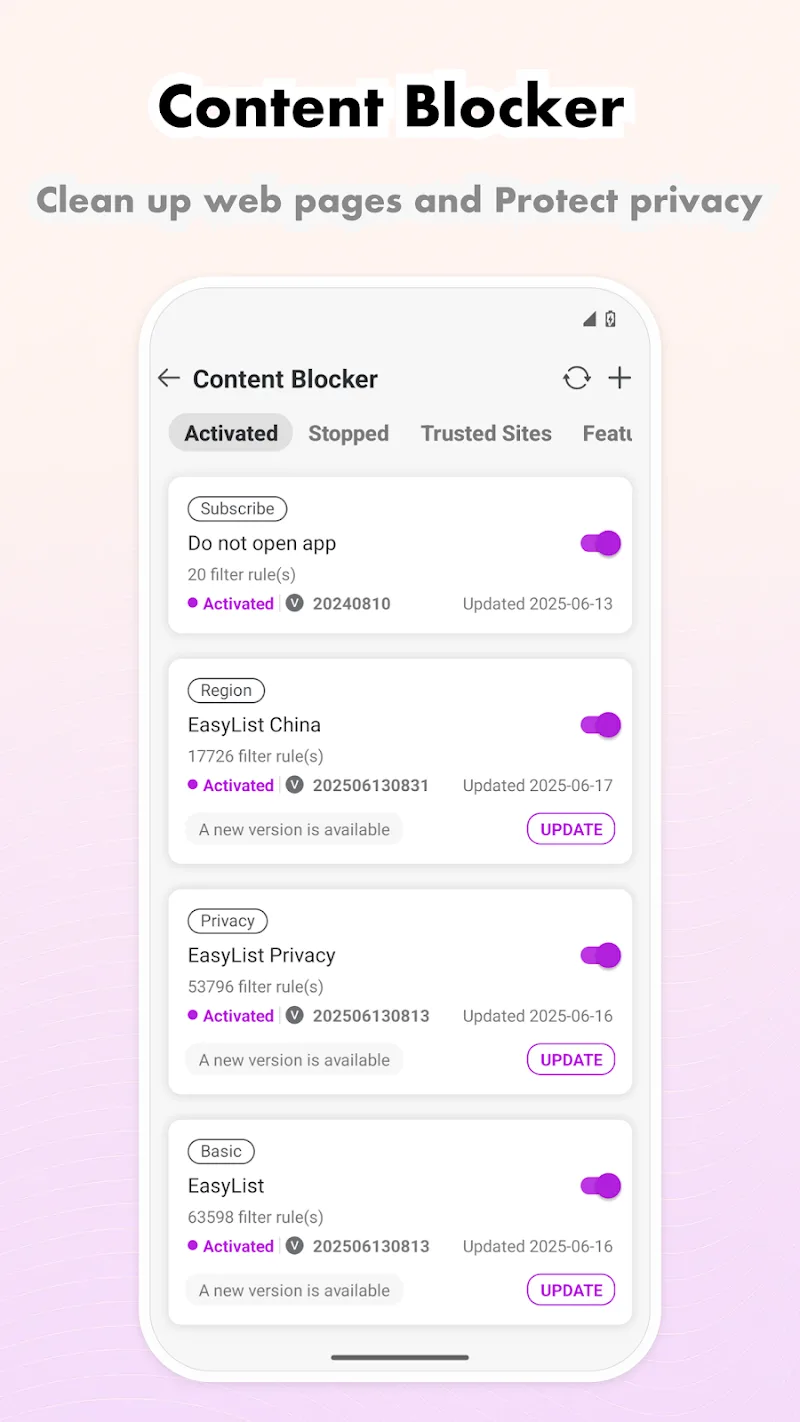 Screenshot 5 di Stay Browser