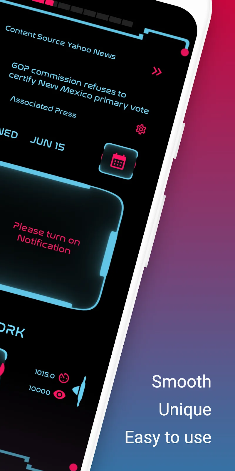 Neo Launcher Hyperion Scifi screenshot 2