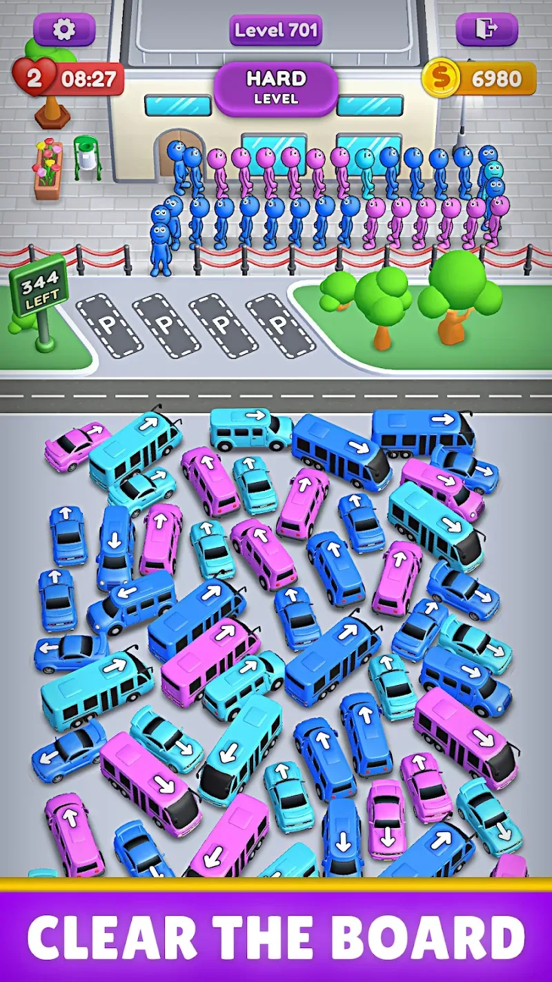 Скриншот геймплея Crowd Express 5