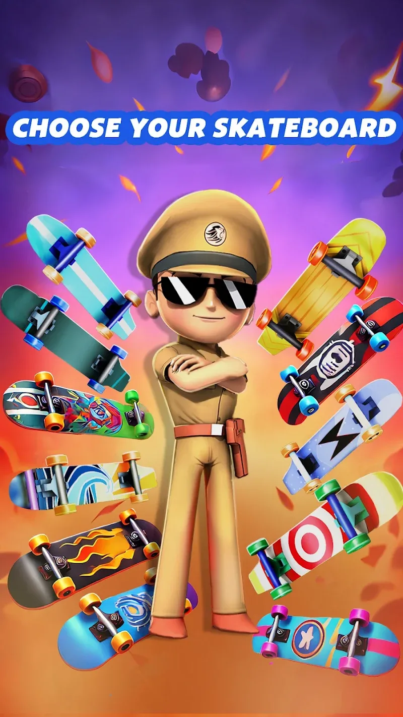 Little Singham Super Skater - Captura de tela 6