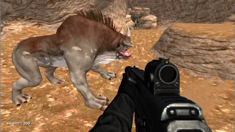Captura de pantalla de Zombie Monsters 1