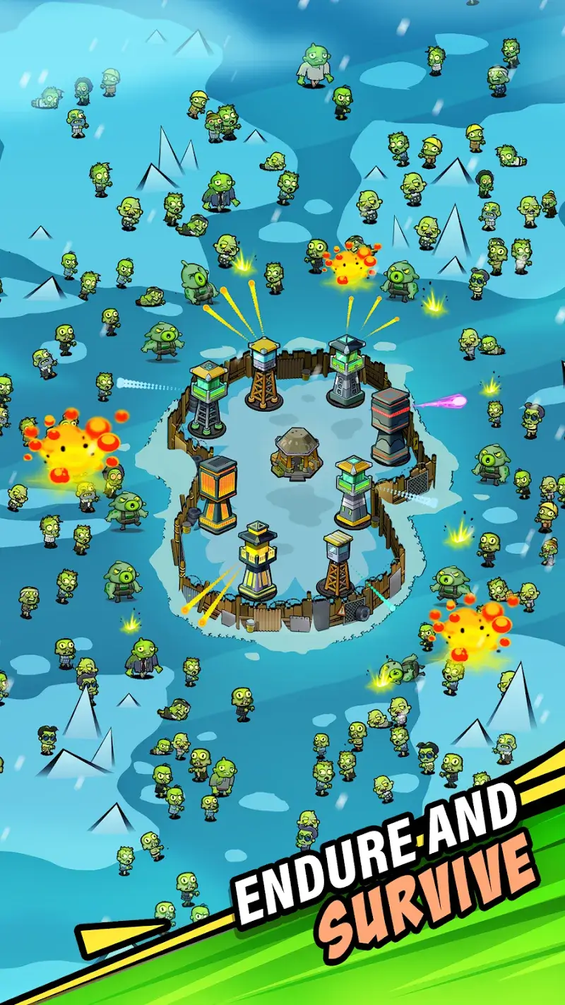 Captura de pantalla 3 de Zombie Towers
