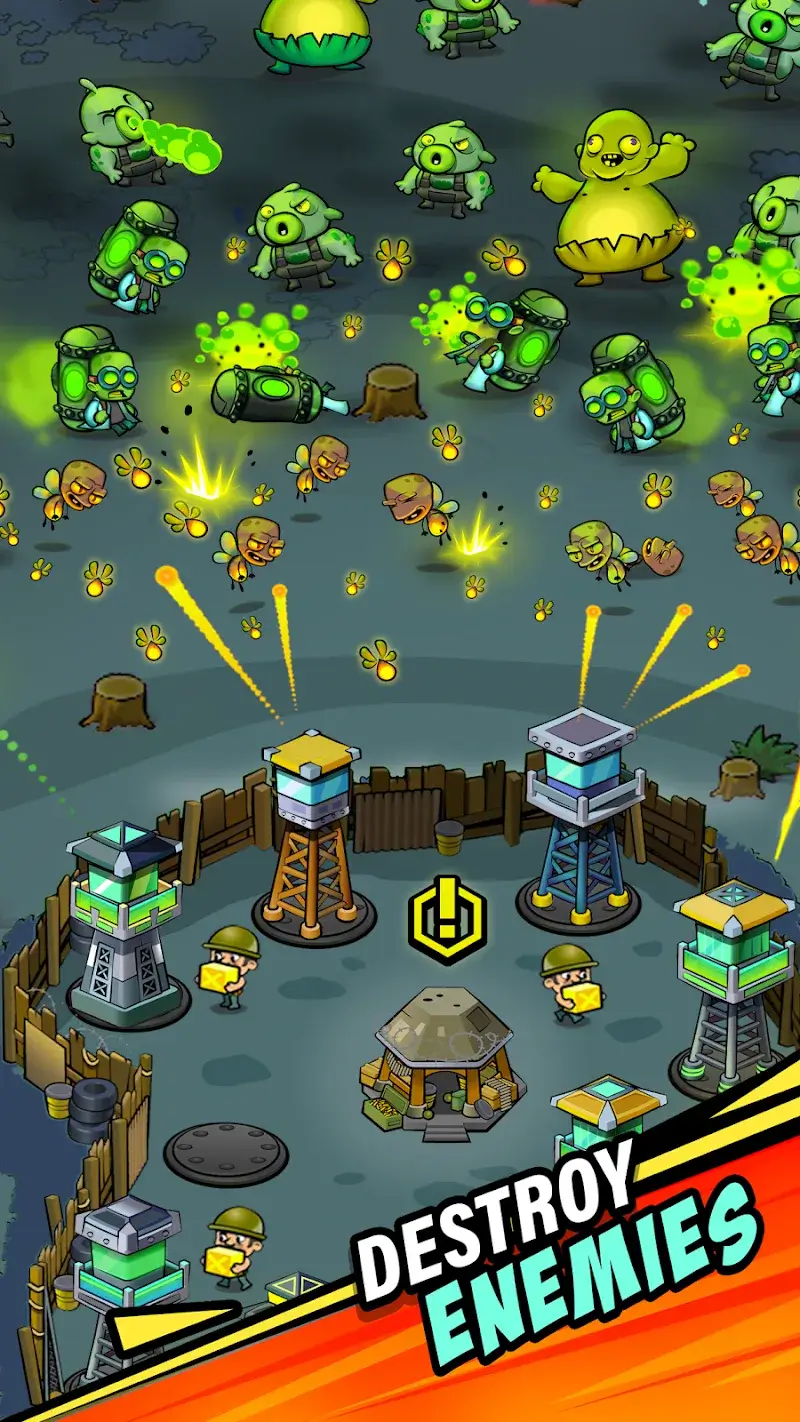 Captura de pantalla 4 de Zombie Towers