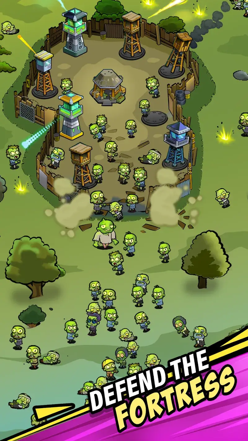 Captura de pantalla 2 de Zombie Towers