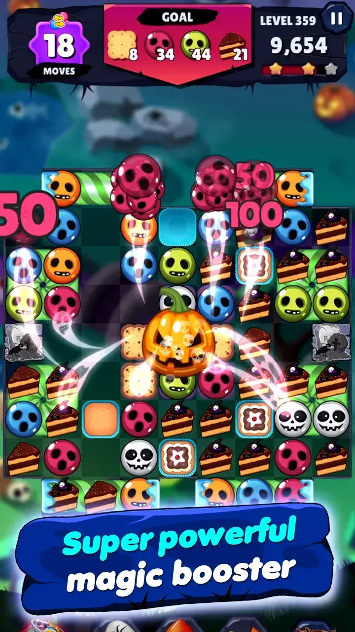 Witch Match Puzzle : Capture d'écran 2