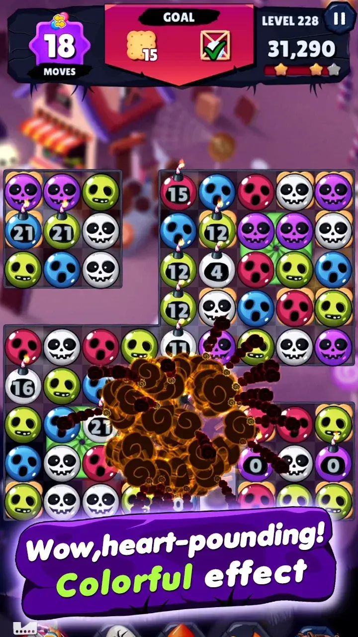 Witch Match Puzzle : Capture d'écran 3
