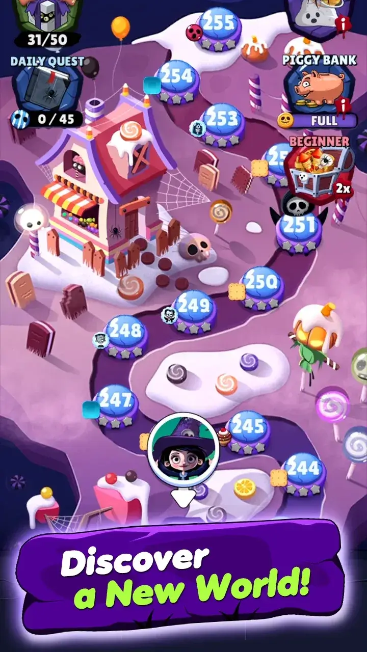 Witch Match Puzzle : Capture d'écran 6