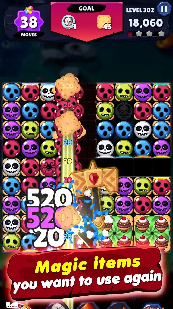 Witch Match Puzzle : Capture d'écran 5