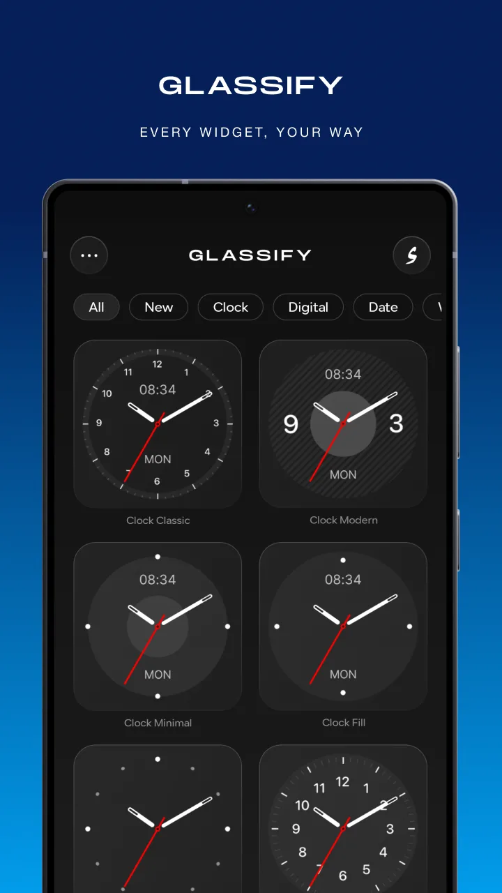 Glassify - Widgets Themes Vorschaubild 3