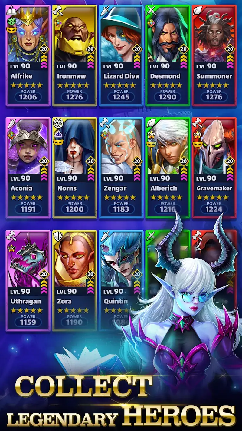 Empires & Puzzles: Match-3 RPG – Aperçu du gameplay 3