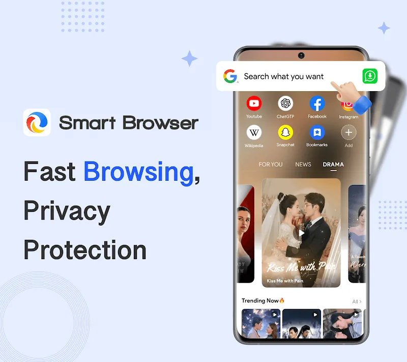 Pratinjau aplikasi Smart Browser 1