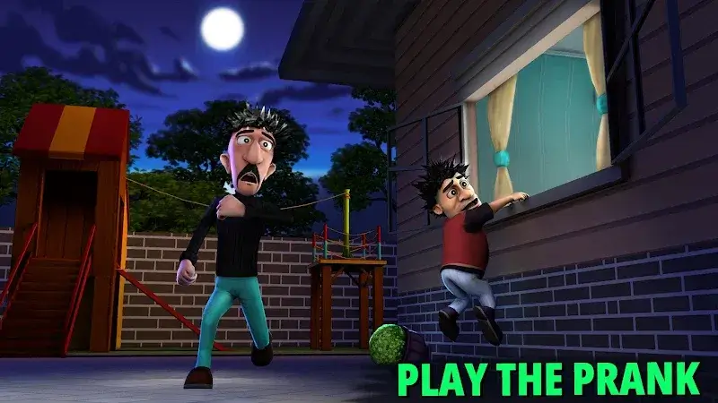 Captura de tela 2 de Scary Robber Home Clash