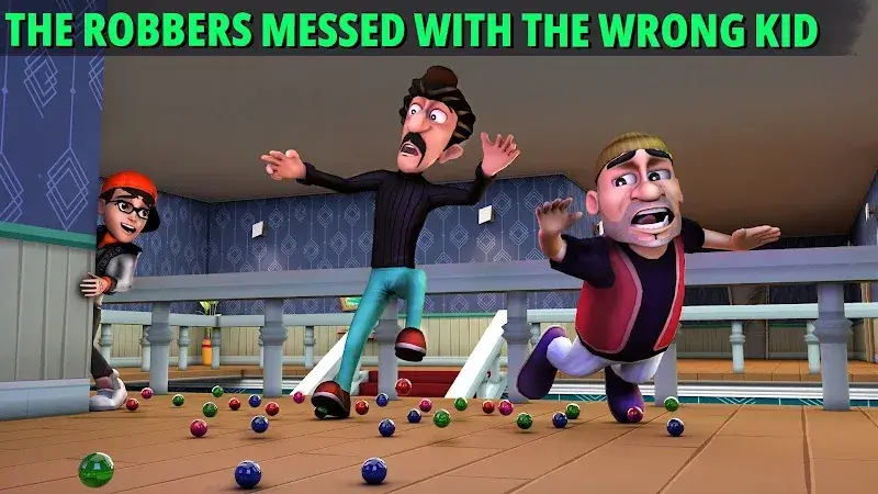 Captura de tela 3 de Scary Robber Home Clash