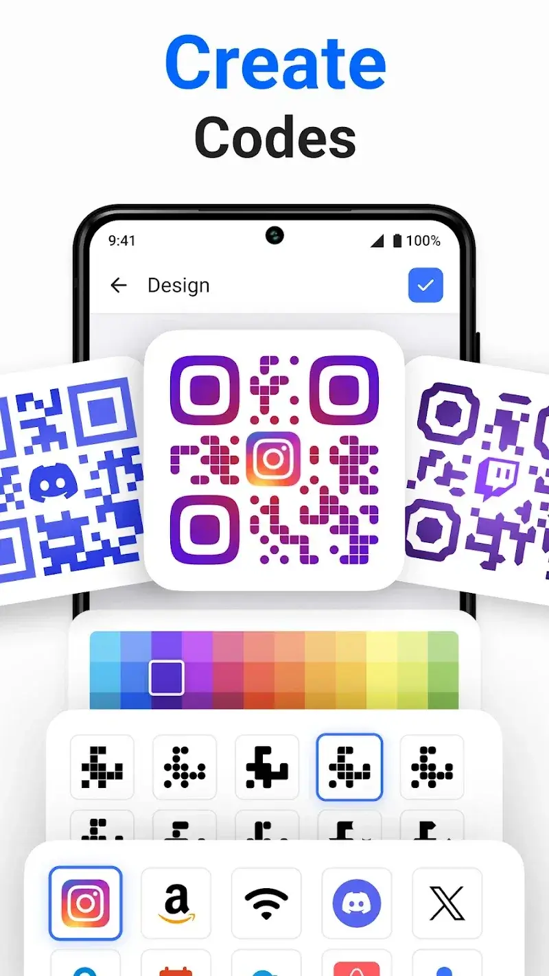 Screenshot 2 di QR Code & Barcode Scanner Plus