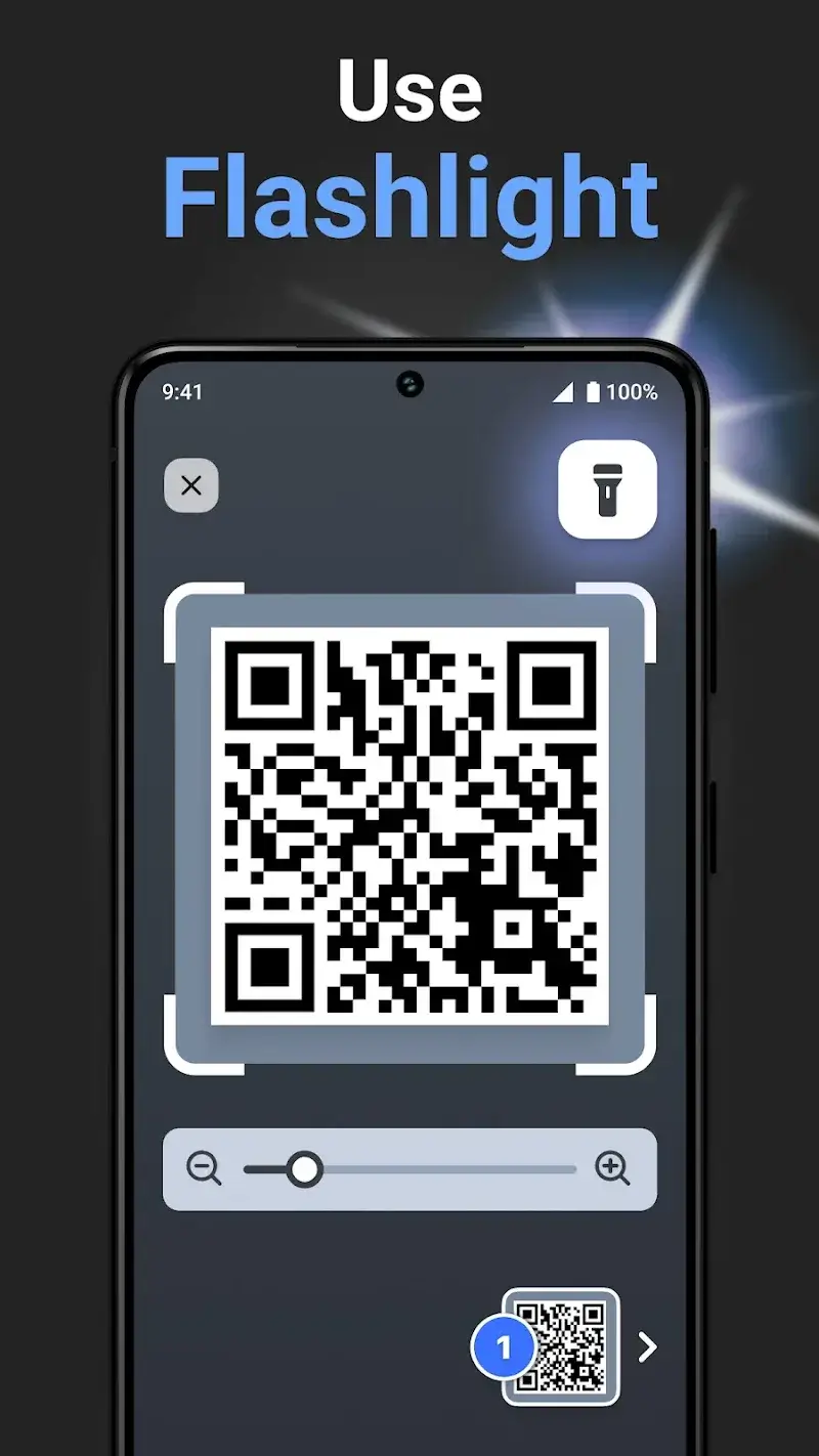 Screenshot 6 di QR Code & Barcode Scanner Plus