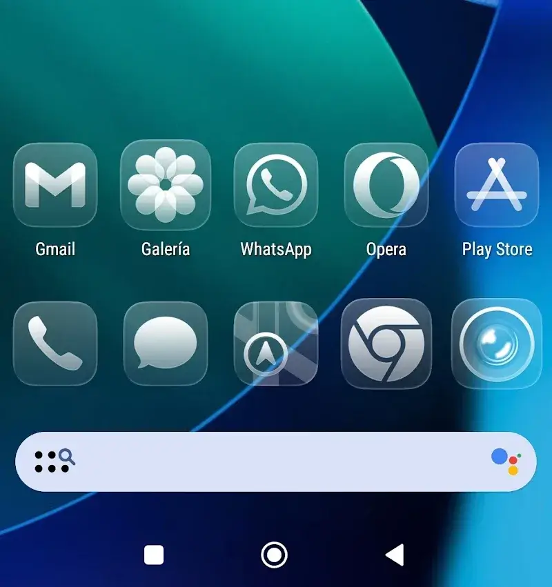 iOS Liquid Glass - Icon Pack capture d'écran 5