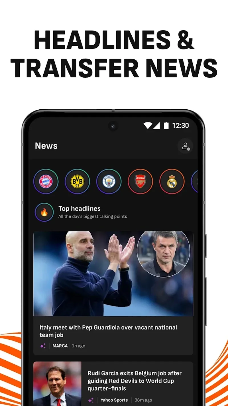Tangkapan layar LiveScore 6