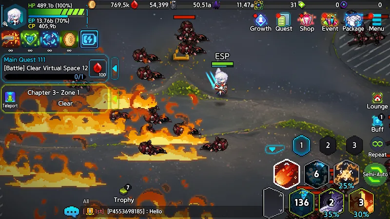 Tangkapan layar ESP Heroes 2