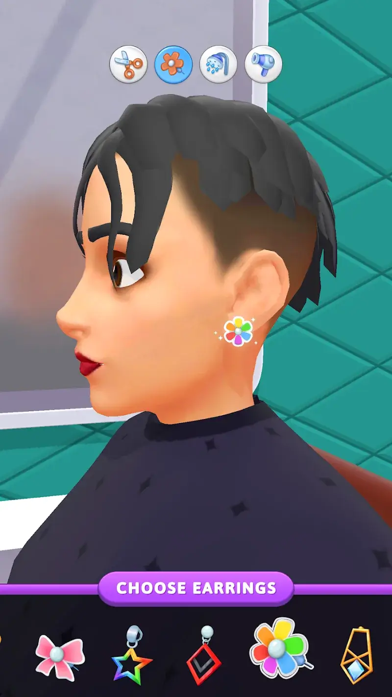 ภาพหน้าจอตัวอย่างเกม Hair Tattoo: Barber Shop 5