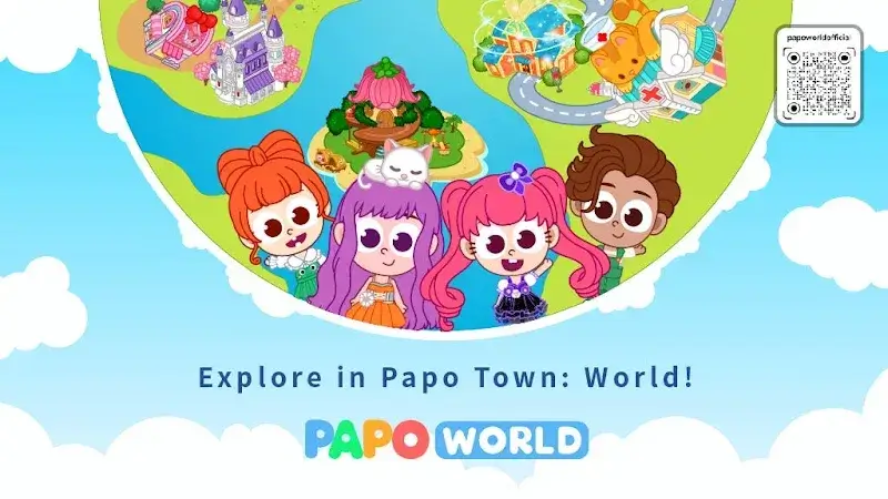 Papo Town: World captura de pantalla 6