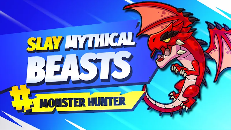 Captura de pantalla 3 de Hunterra: Monster Slayer RPG
