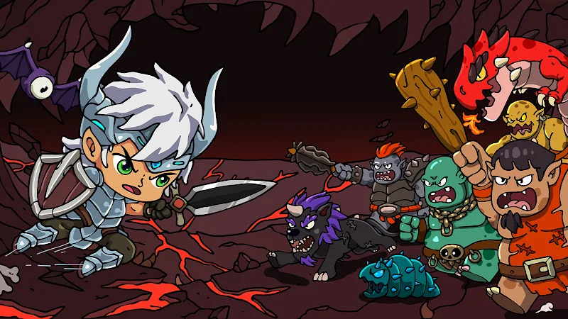 Captura de pantalla 1 de Hunterra: Monster Slayer RPG