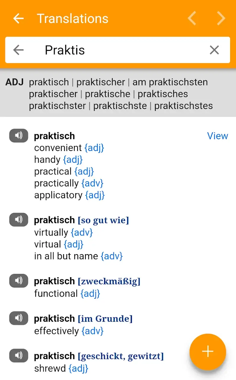 dict.cc plus APK screenshot 4