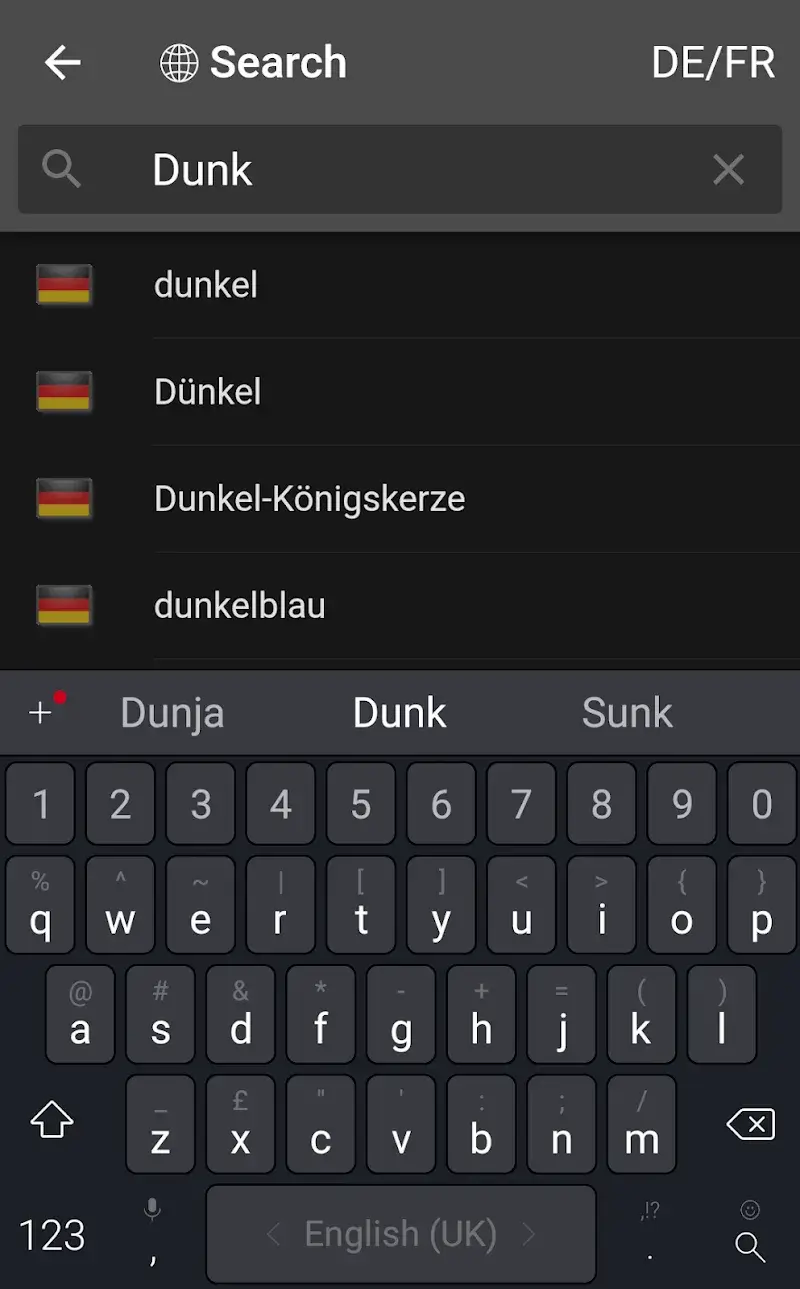 dict.cc plus APK screenshot 3