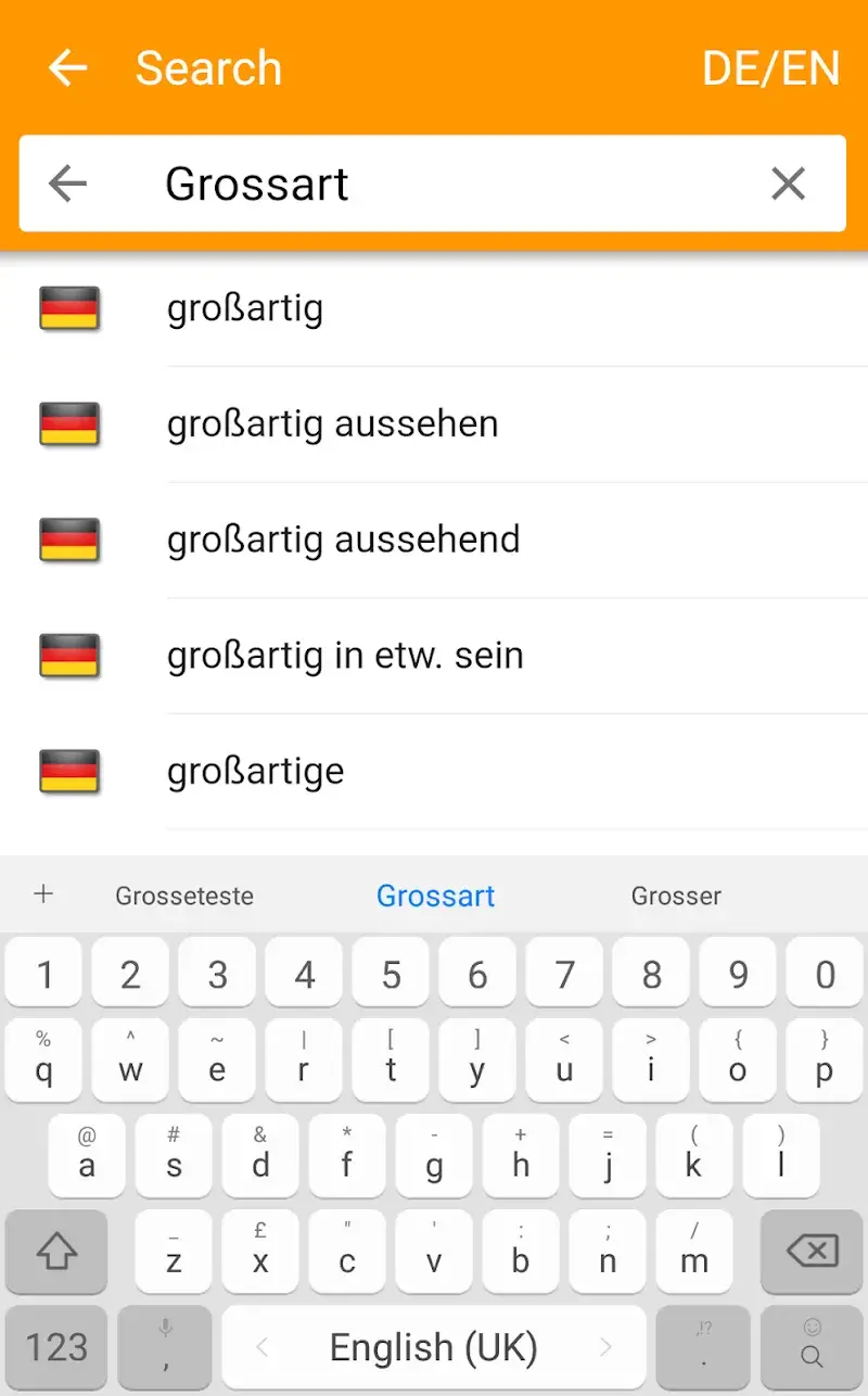 dict.cc plus APK screenshot 2