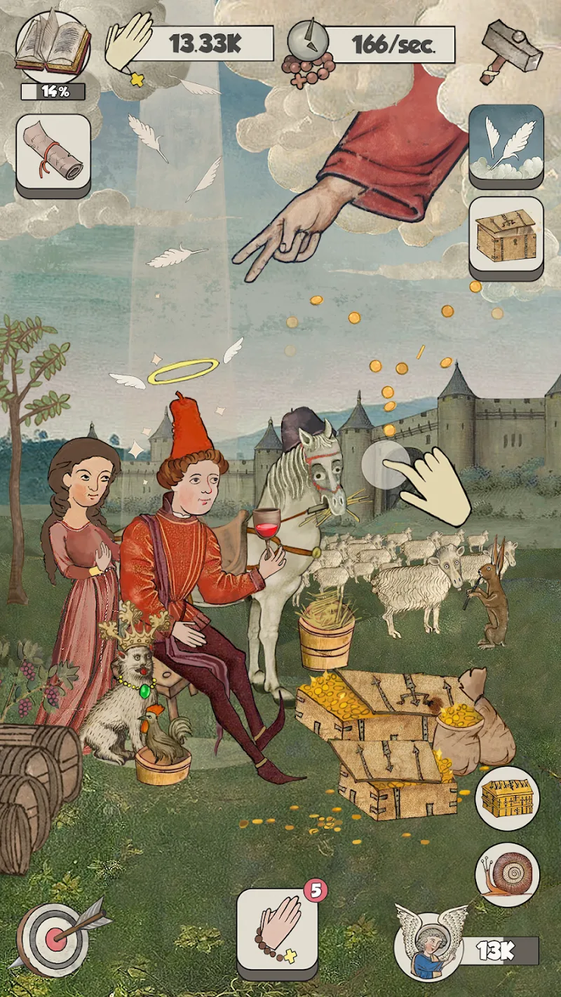 ภาพหน้าจอ Medieval - Idle Prayer 3
