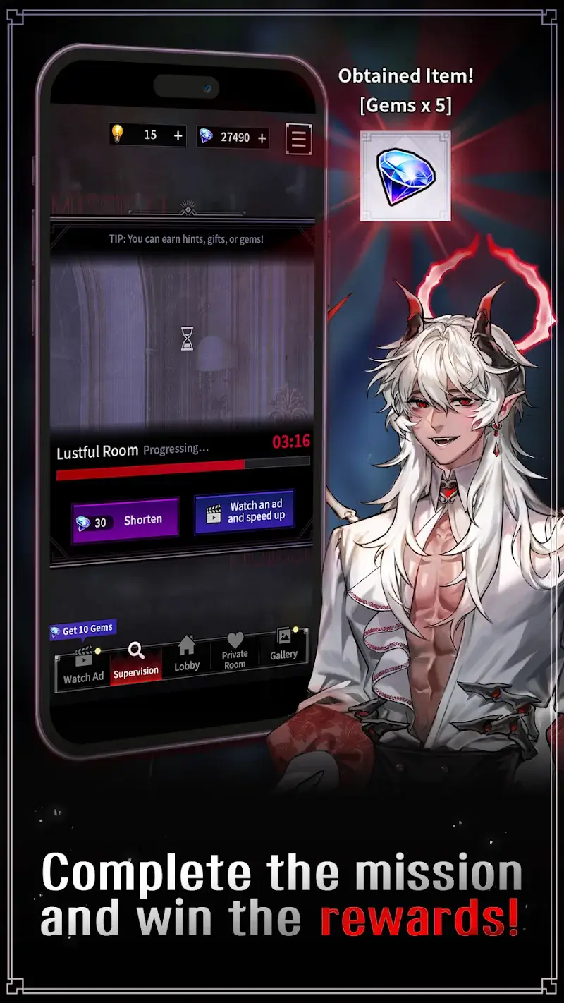 Kiss in Hell: Fantasy Otome screenshot 6