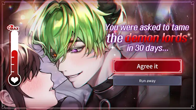 Kiss in Hell: Fantasy Otome screenshot 1