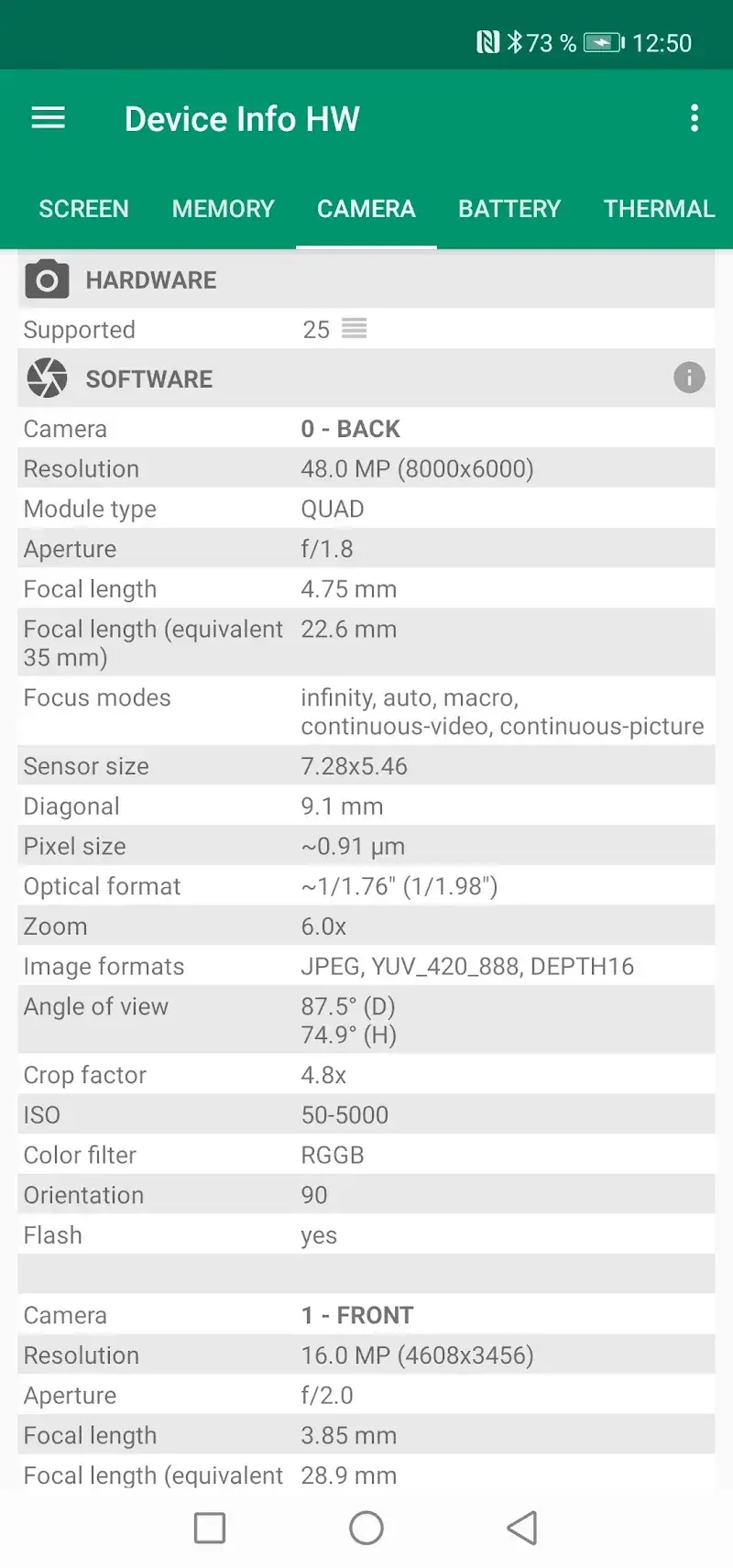 Device Info HW+ ekran görüntüsü 5