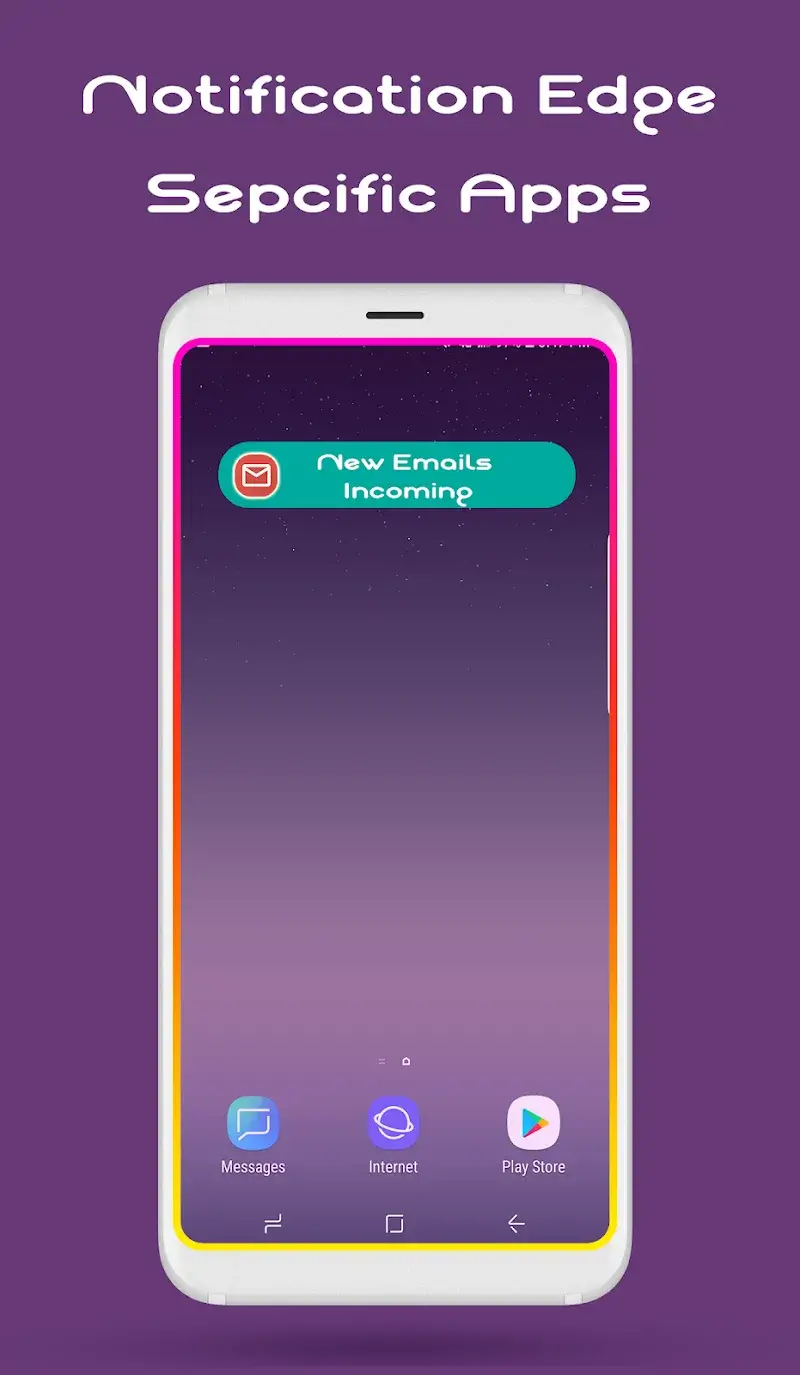 Tangkapan layar Edge Lighting Galaxy Dynamic 5