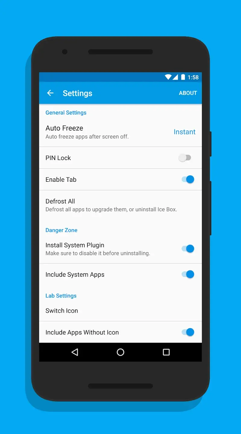 Ice Box - Apps freezer ekran görüntüsü 4