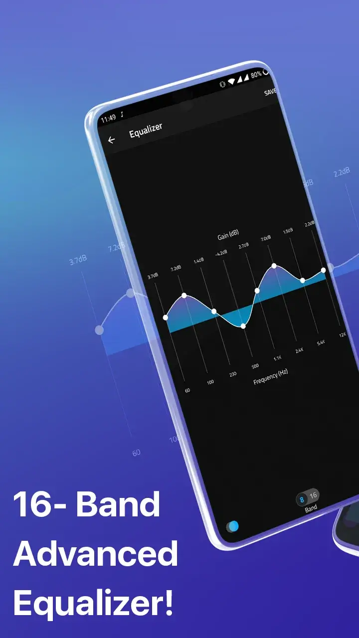 Boom: Music Player v2.8.8 APK + captura de pantalla 2