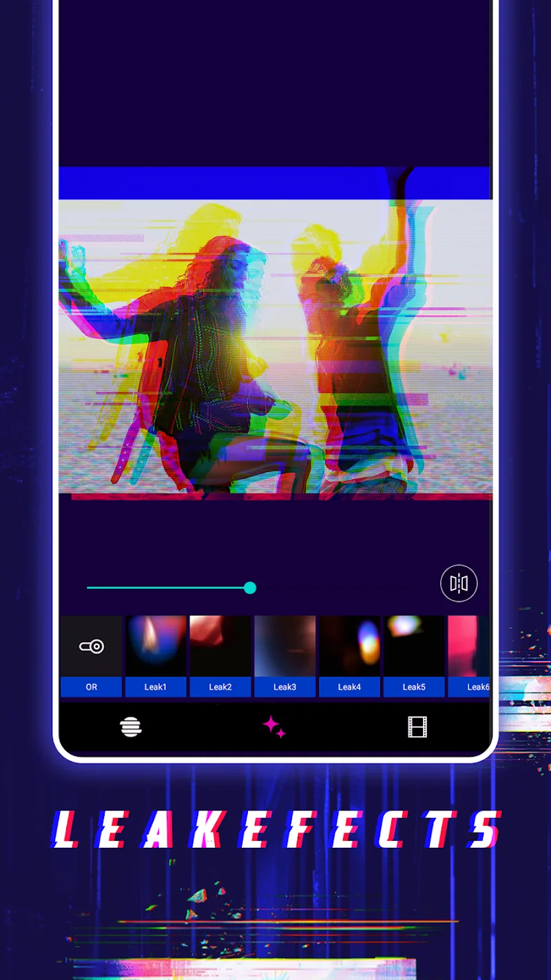 Screenshot aplikasi GlitchCam 3