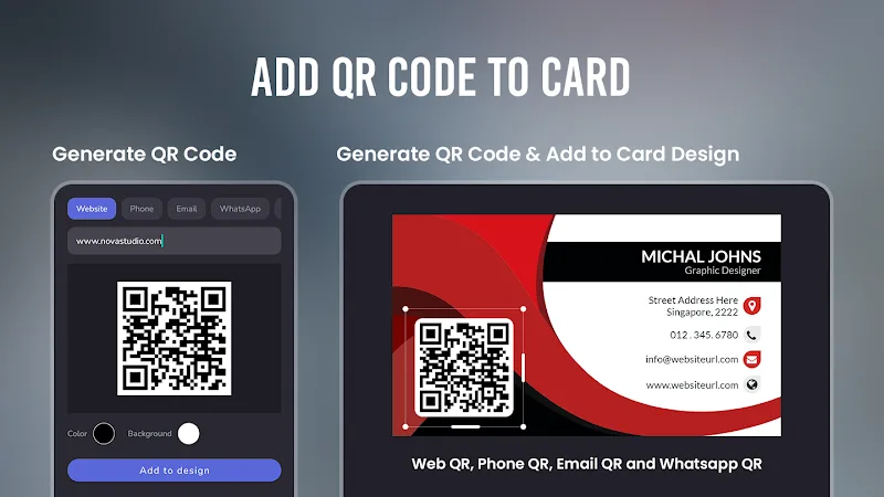 Ultimate Business Card Maker capture d'écran 6