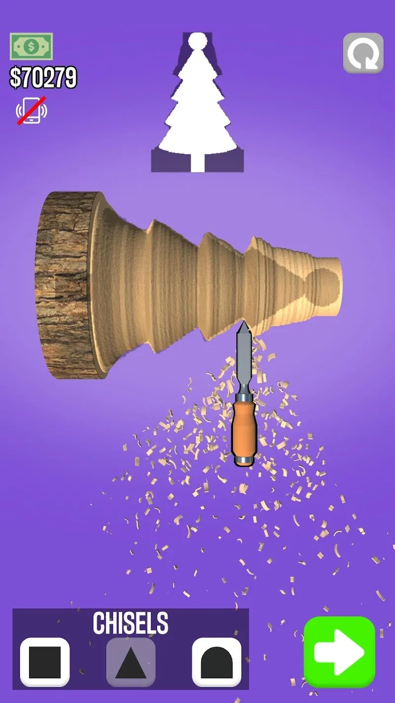 Woodturning MOD APK Captura de tela 2