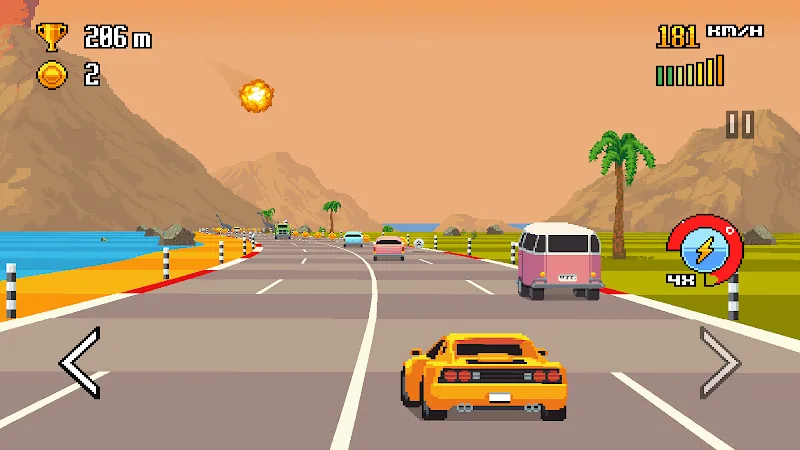 Tangkap Layar Retro Highway 6