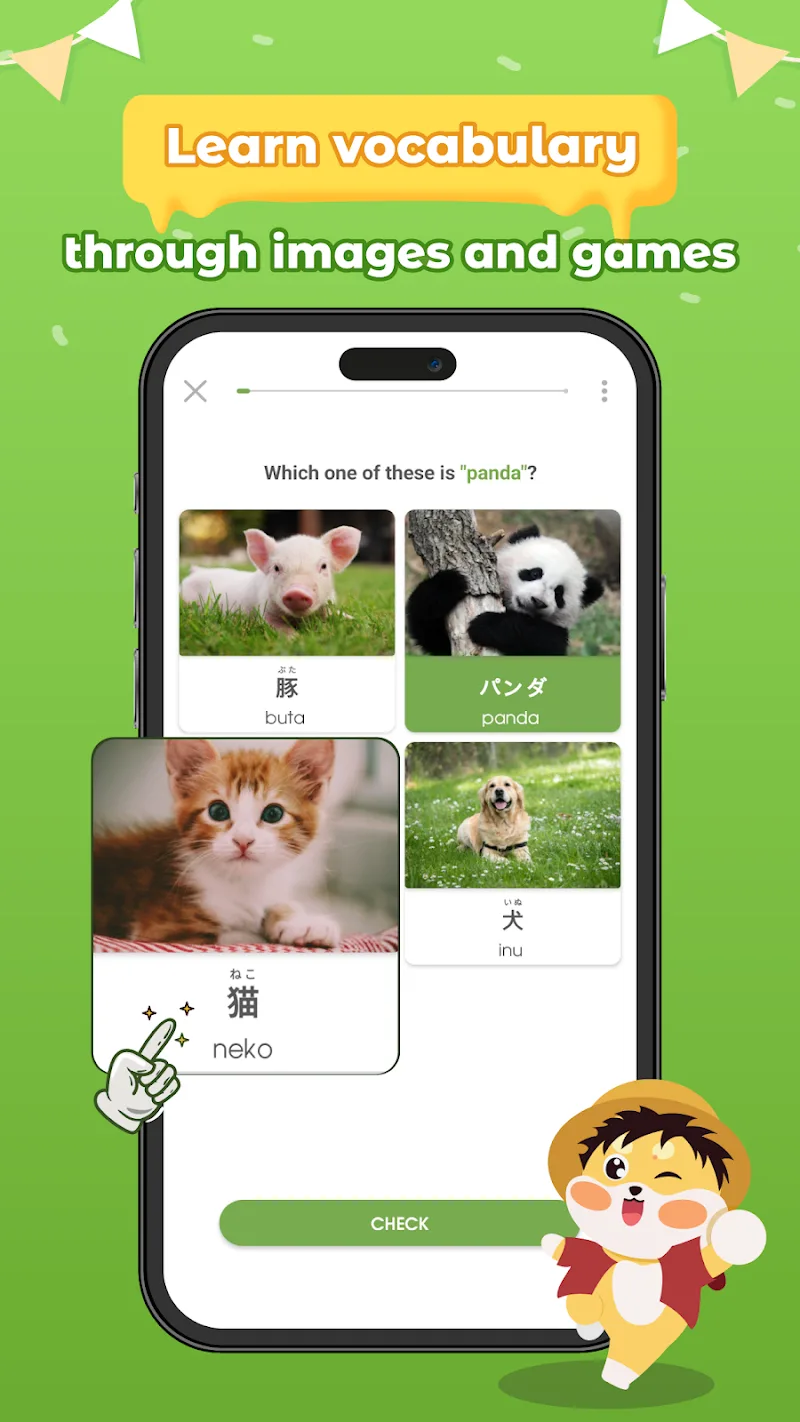Tangkapan layar Learn Japanese: HeyJapan 4